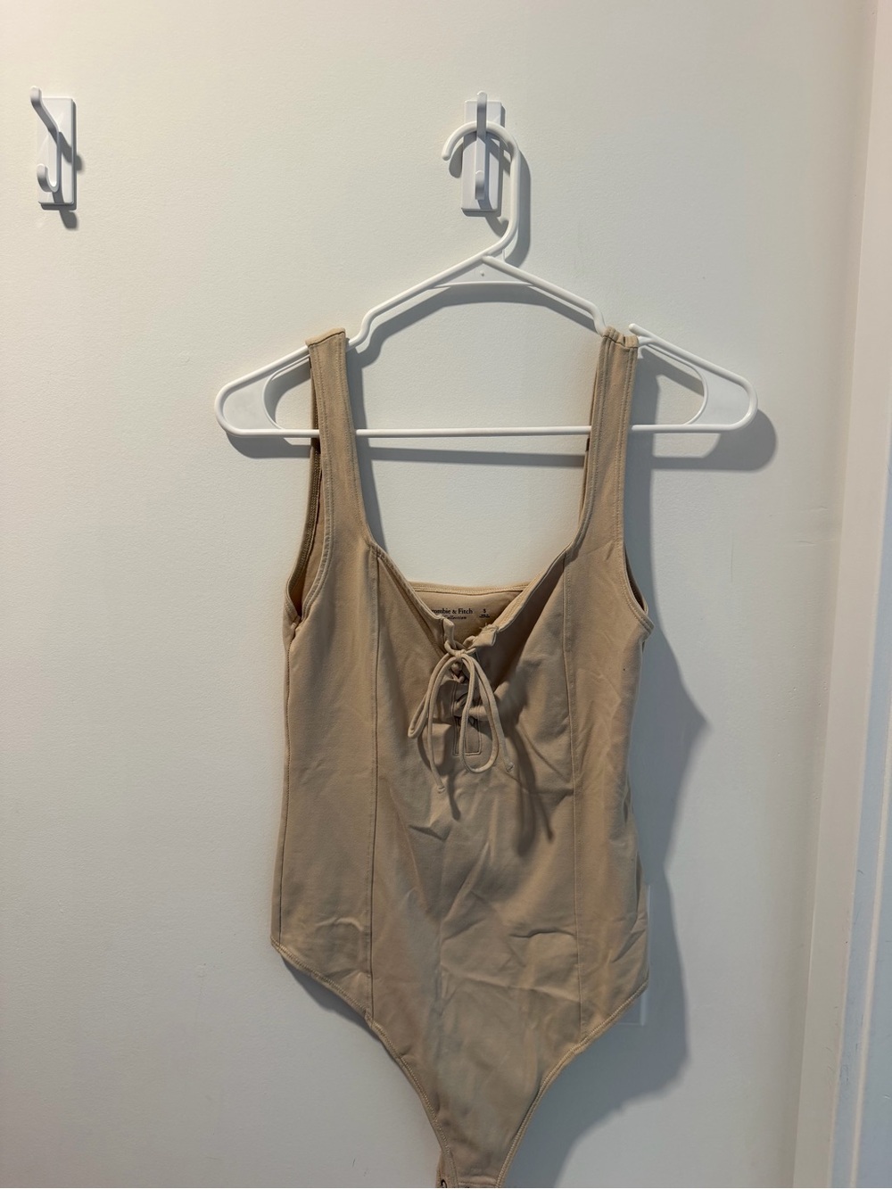 Abercrombie Beige Bodysuit